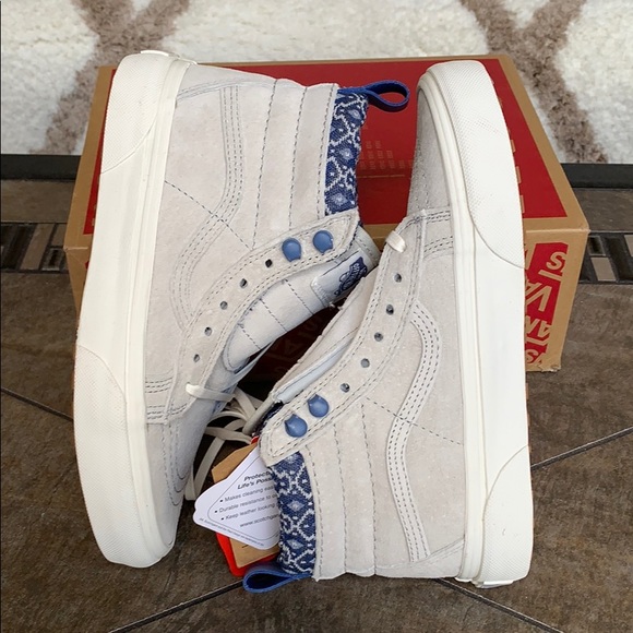 VANS SK8-Hi Mte Grey Violet/BlcDBlc WMNS - Picture 10 of 16